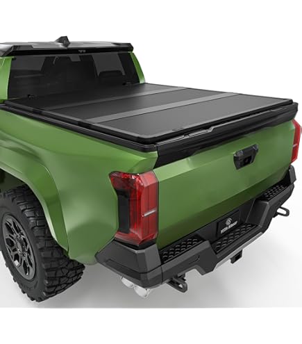 Amazon.com: AUTOSAVER88 FRP Hard Tri-fold Truck Bed Tonneau